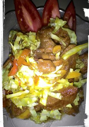 Foto resep tongseng kambing natural