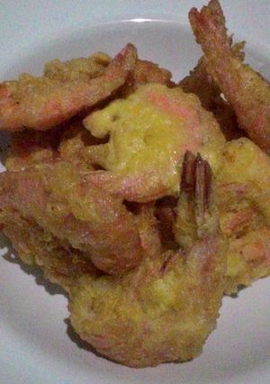 Foto resep udang goreng tepung simpel