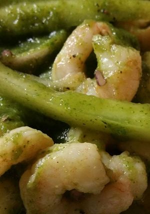 Una foto de Camarones aguachile