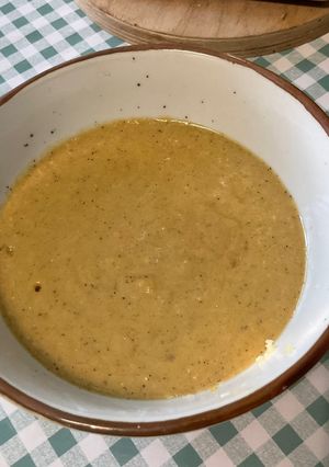 Une photo de Marinade au miel, gingembre et citron confit