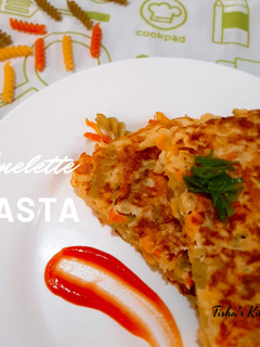 Foto resep 74. Omelette Pasta