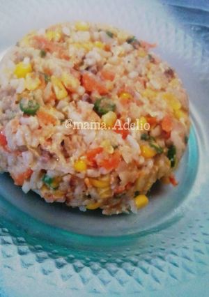 Foto resep Nasi goreng pelangi MPASI 11m+