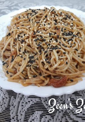 A picture of Sesame Soba Noodles.