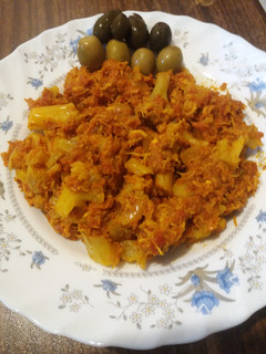 عکسی از دستور خوراک کلم و گوشت چرخ کرده