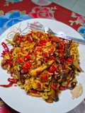 Mi Laut Pedas (Tongkol)