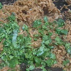 Radish stuffing for Parathas/samosa A picture of Radish stuffing for Parathas/samosa.