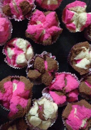 Foto resep Bolu kukus warna warni