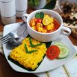 Roti Jala Kari Ayam