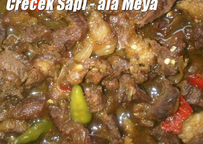 Resep Krecek Daging Sapi Sederhana Ala Rumahan Oleh Meya Cookpad