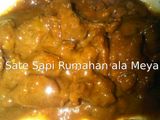 Sate Rumahan Ala Meya