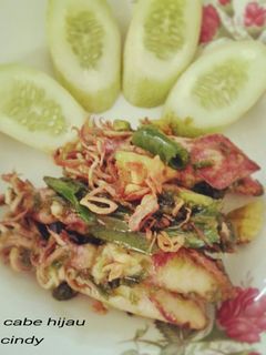 Foto resep Cumi Cabe Hijau