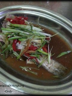 Foto resep Tim Kerapu ala Hongkong