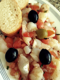 Una foto de Esqueixada de bacalao