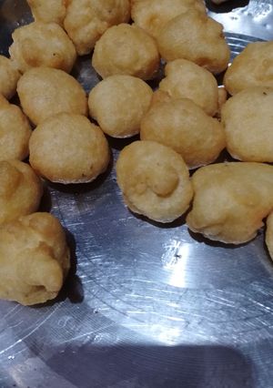 A picture of Moong daal pakodi.