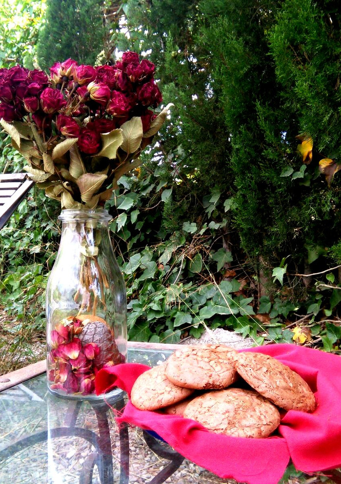 Una foto de Galletas Brownie