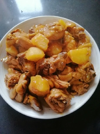 Easy Steps to Prepare Stew Chicken in Potato the Awesome  Really delicious