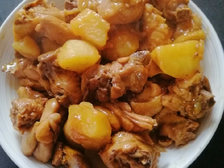 Recipe Stew Chicken in Potato the  Makes Drooling Delicious