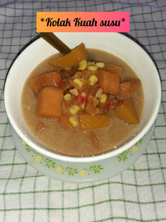 Foto resep *Kolak Kuah Susu*