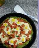 Pizza de zapallitos