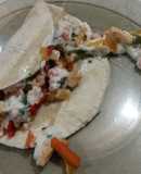Fajitas de Pollo y vegetales