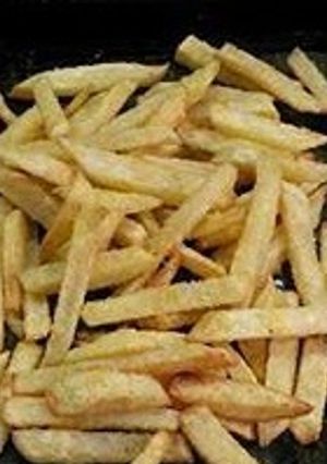 Una foto de Papas al Horno, como si fueran fritas