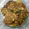 Bombas de acelga, zapallo, zanahoria y queso fresco