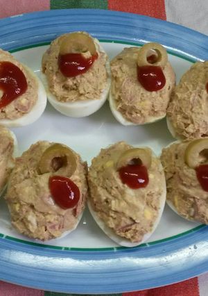 Una foto de Huevos rellenos de la abuela