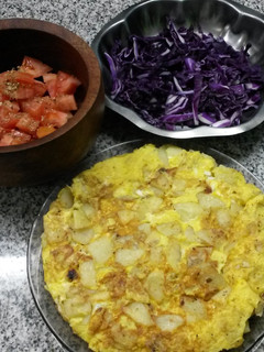 Una foto de Tortilla de Papas súper light