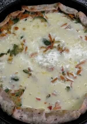 Una foto de Tarta de zapallitos y algo más...