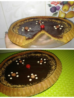 صورة لوصفة كيك بالبيسكويت مرحي