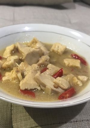 Foto resep Ayam Tahu kuah gurih