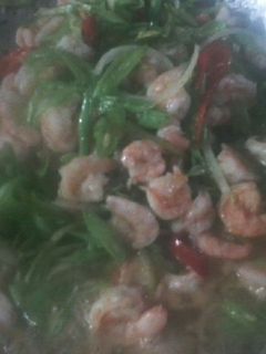 Foto resep Cah udang buncis 