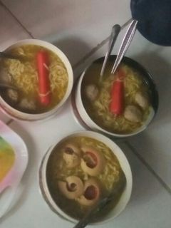 Foto resep Mie bakso and sosis