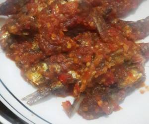 Resep Mudah Balado ikan sarden segar Praktis Enak Resep Mudah Balado ikan sarden segar Praktis Enak