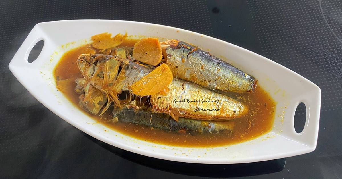 Sweet Boiled Sardines Recipe by Marumo Cookpad