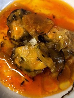 Una foto de Mejillones en escabeche de cítricos