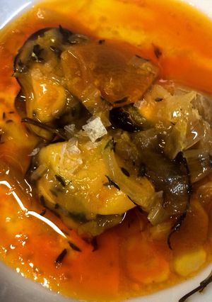 Una foto de Mejillones en escabeche de cítricos 