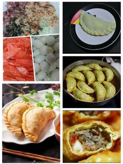 Hình của món BÁNH GỐI TRỨNG, LẠP SƯỜN.