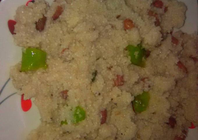 Recipe of Anthony Bourdain Vrut Recipes- Upma Singhada Flour