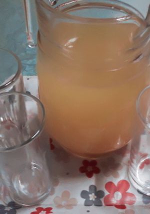 صورة لوصفة عصير قمر الدين شربات رمضان