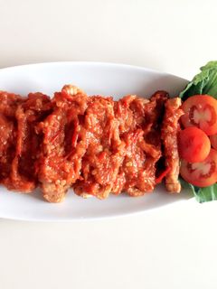 Foto resep Tempe penyet sambal terasi