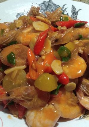 Foto resep Udang Asam Manis Pedas
