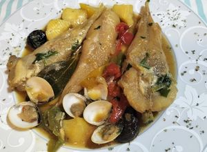Foto principal de Colas de rape en salsa