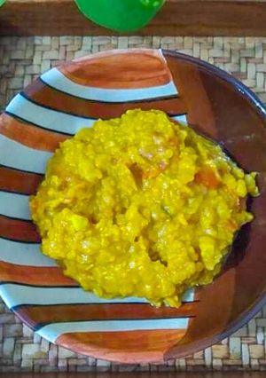 মুগ ও মসুরের ডাল দিয়ে স্পেশাল ঘন তাড়কা ডাল 👩‍🍳 রেসিপির প্রধান ছবি