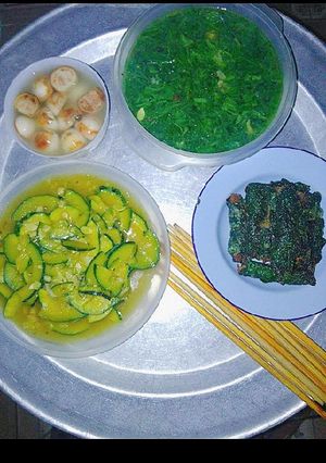 Hình của món Mâm cơm gia đình 2.