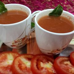A picture of Tomato soup.