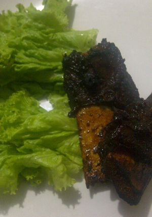 Foto resep iga bakar simple