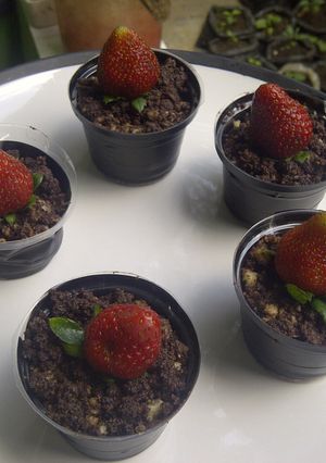 Foto resep kue coklat dalam POT