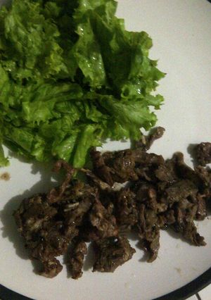 Foto resep bistik sapi simple