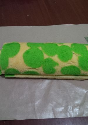 Foto resep Roll Cake Polka Kukus